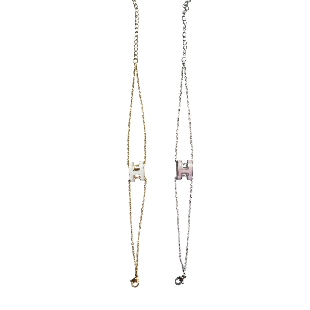Double-Chain Bracelet Includes 2